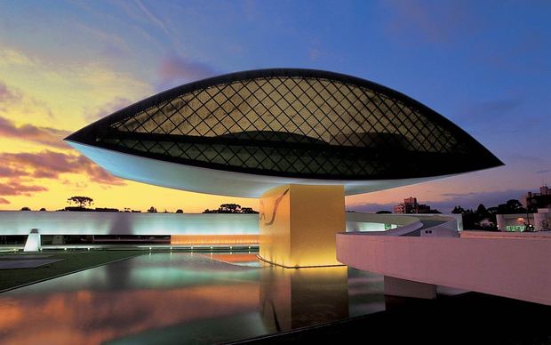 Museu Niemeyer, em Curitiba